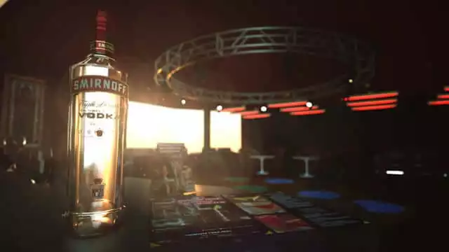 Smirnoff Vodka – Backlit On Premise
